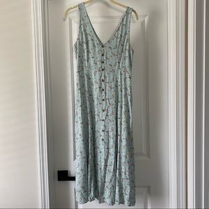 American Eagle Blue Midi Dress